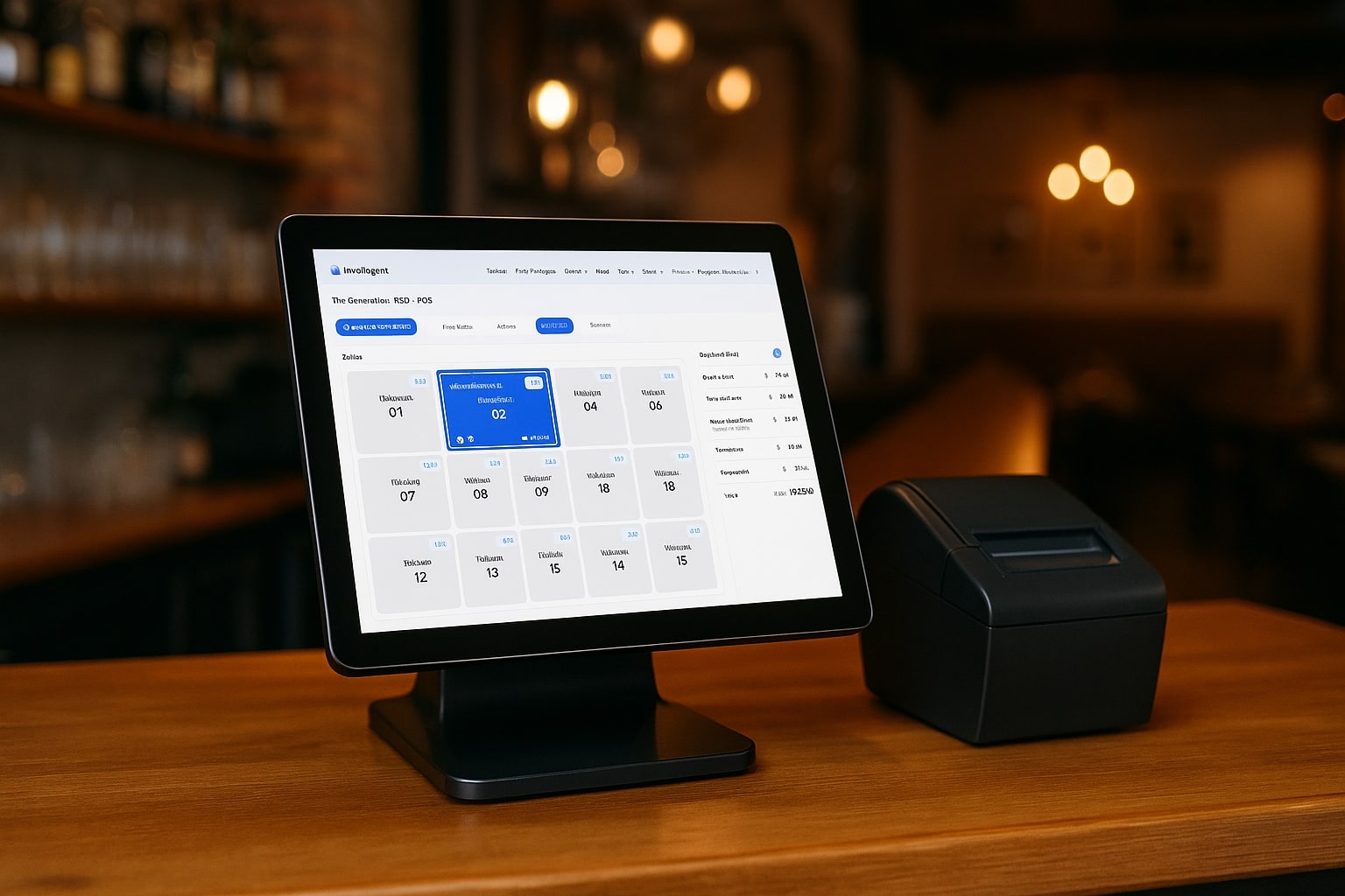 Пълна POS система (на компютър, таблет или телефон) в платформата Inntelligent
