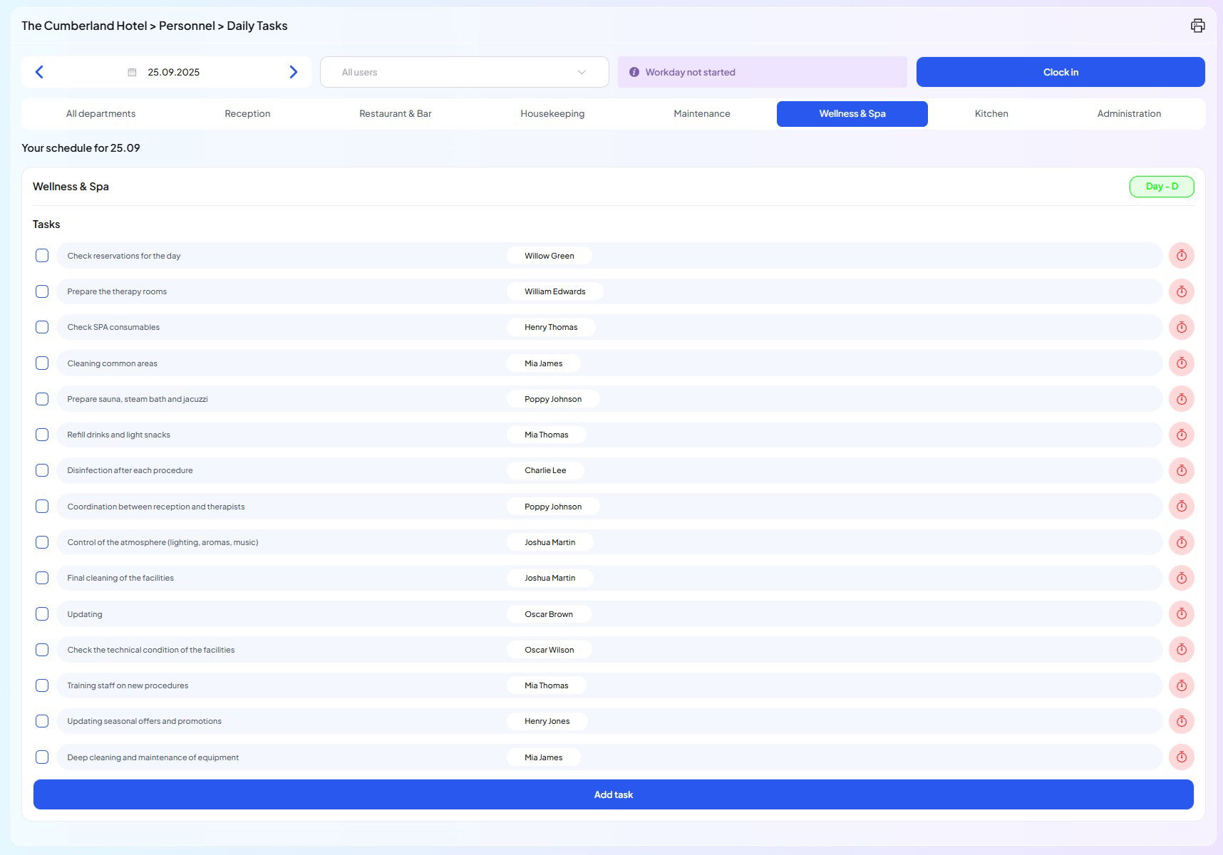 Ежедневни задачи и автоматизация в платформата Inntelligent