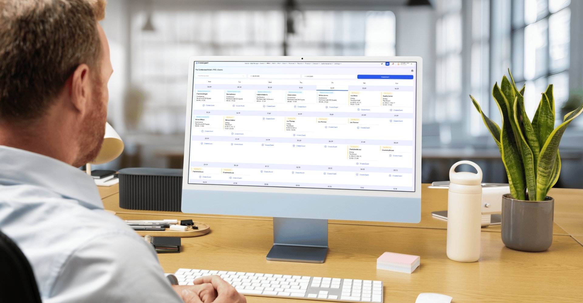 Inntelligent Conference & Banqueting Management software interface