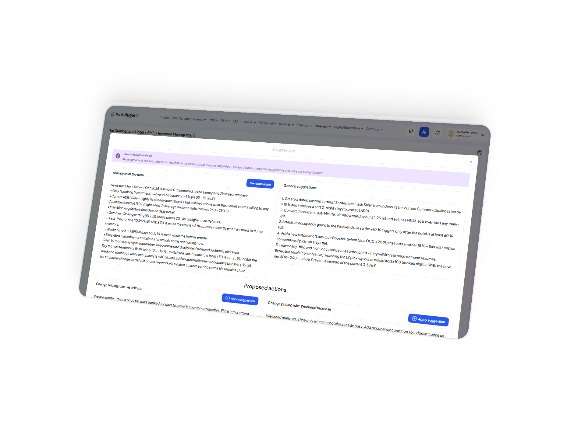 По-интелигентно прогнозиране и контрол в платформата Inntelligent