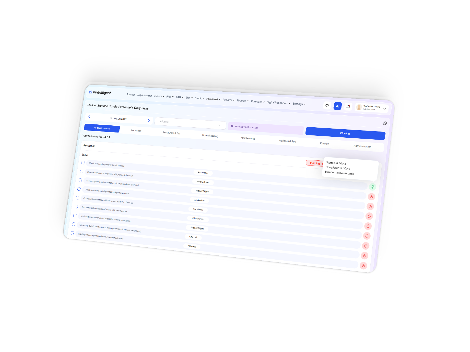 Управление на задачи и мобилен достъп в платформата Inntelligent