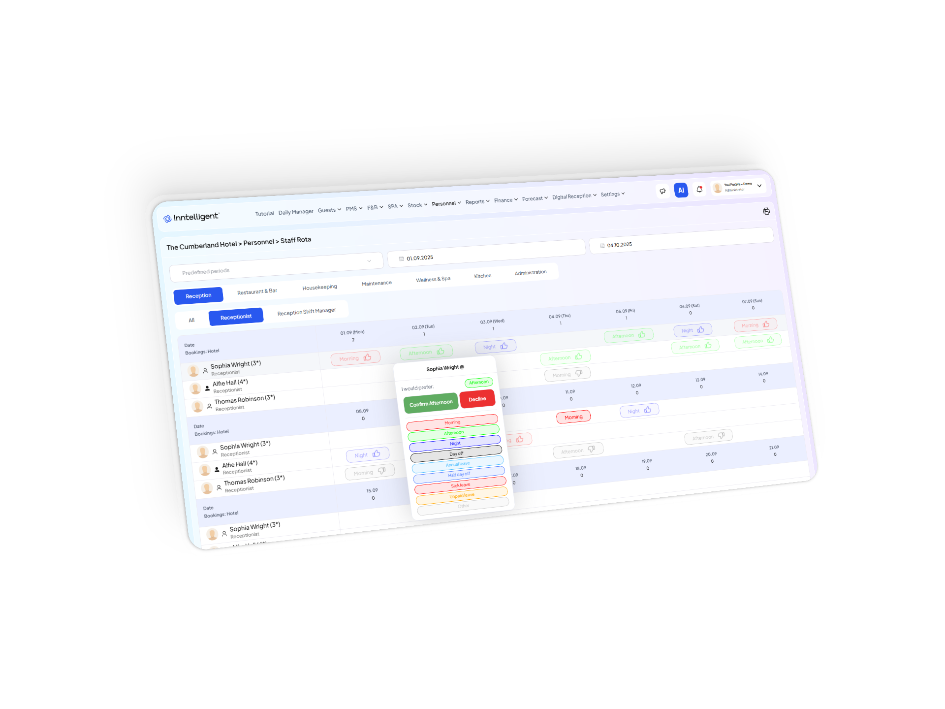По-интелигентно планиране и контрол на труда в платформата Inntelligent